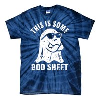 This Is Some Boo Sheet Halloween Ghost Funny Gift Tie-Dye T-Shirt