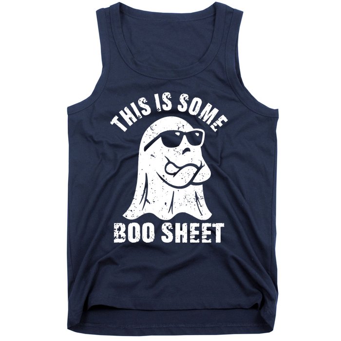 This Is Some Boo Sheet Halloween Ghost Funny Gift Tank Top