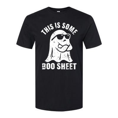 This Is Some Boo Sheet Halloween Ghost Funny Gift Softstyle CVC T-Shirt