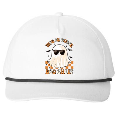 This Is Some Boo Sheet Halloween Ghost Funny Gifts Snapback Five-Panel Rope Hat