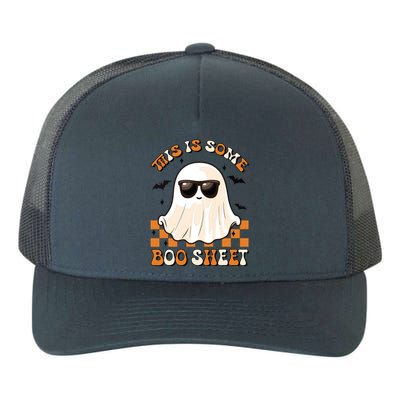 This Is Some Boo Sheet Halloween Ghost Funny Gifts Yupoong Adult 5-Panel Trucker Hat