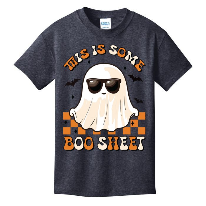 This Is Some Boo Sheet Halloween Ghost Funny Gifts Kids T-Shirt