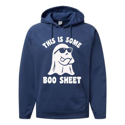 This Is Some Boo Sheet Performance Fleece Hoodie