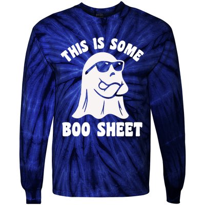 This Is Some Boo Sheet Tie-Dye Long Sleeve Shirt