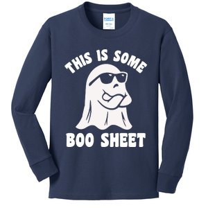 This Is Some Boo Sheet Kids Long Sleeve Shirt