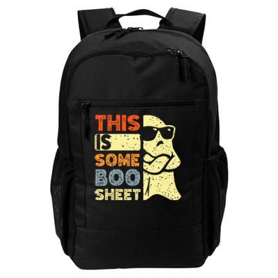 This Is Some Boo Sheet Ghost Halloween Costume Daily Commute Backpack