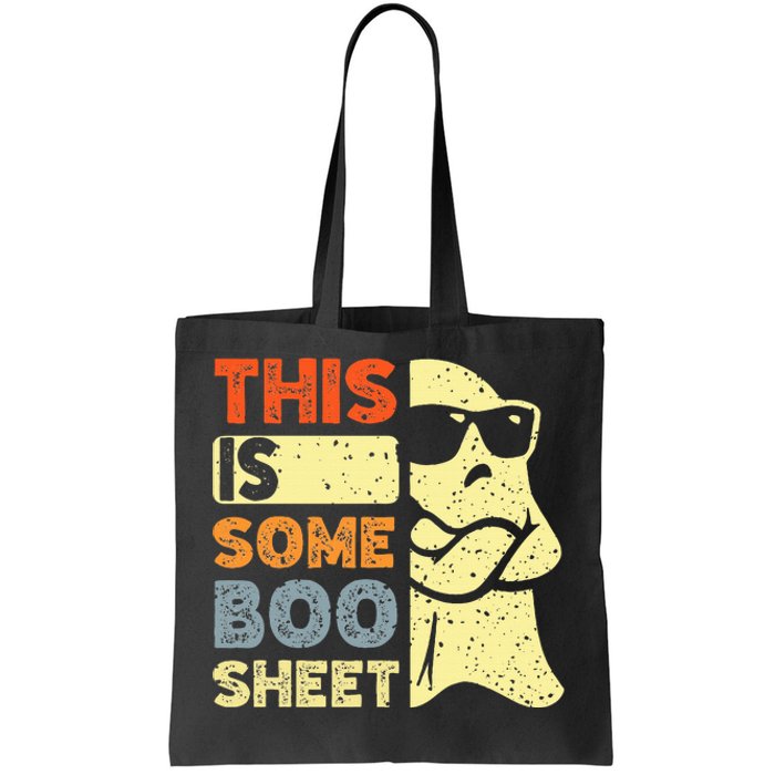 This Is Some Boo Sheet Ghost Halloween Costume Tote Bag