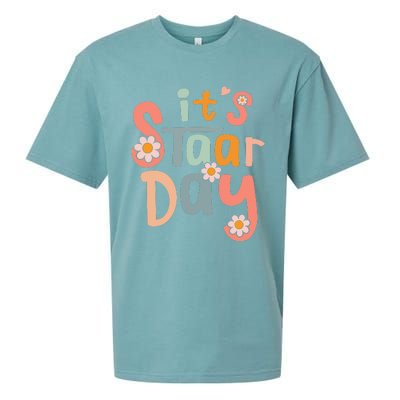 Teacher Its Staar Day Gifts Test Day Sueded Cloud Jersey T-Shirt