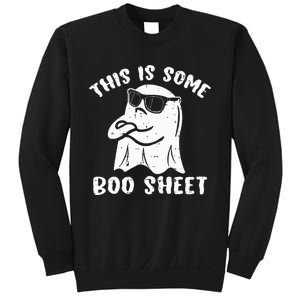 This Is Some Boo Sheet Halloween Ghost Funny Gift Sweatshirt