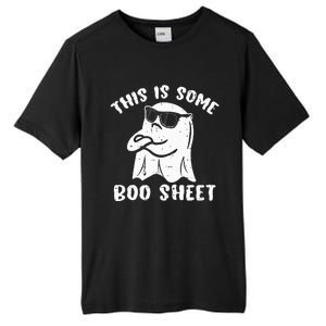 This Is Some Boo Sheet Halloween Ghost Funny Gift Tall Fusion ChromaSoft Performance T-Shirt