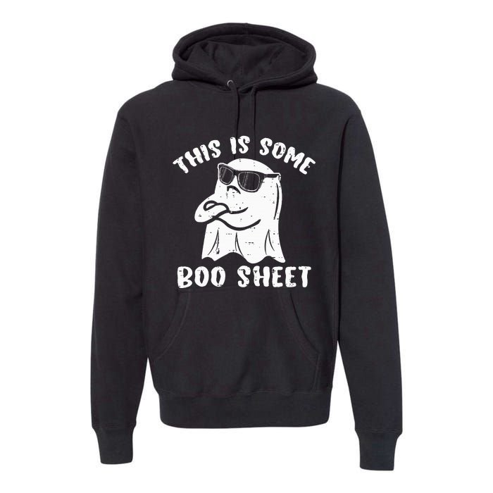 This Is Some Boo Sheet Halloween Ghost Funny Gift Premium Hoodie