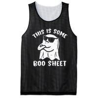 This Is Some Boo Sheet Halloween Ghost Funny Gift Mesh Reversible Basketball Jersey Tank