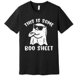 This Is Some Boo Sheet Halloween Ghost Funny Gift Premium T-Shirt