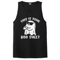 This Is Some Boo Sheet Halloween Ghost Funny Gift PosiCharge Competitor Tank