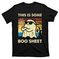 This Is Some Boo Sheet Ghost Retro Funny Halloween T-Shirt