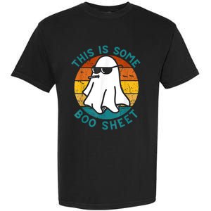 This Is Some Boo Sheet Ghost Halloween Garment-Dyed Heavyweight T-Shirt