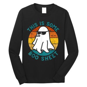 This Is Some Boo Sheet Ghost Halloween Long Sleeve Shirt