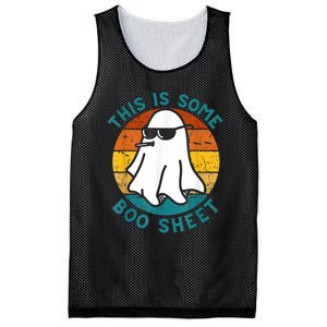 This Is Some Boo Sheet Ghost Halloween Mesh Reversible Basketball Jersey Tank