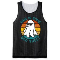 This Is Some Boo Sheet Ghost Halloween Mesh Reversible Basketball Jersey Tank