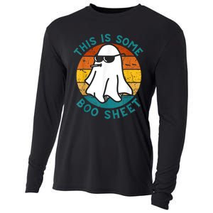 This Is Some Boo Sheet Ghost Halloween Cooling Performance Long Sleeve Crew