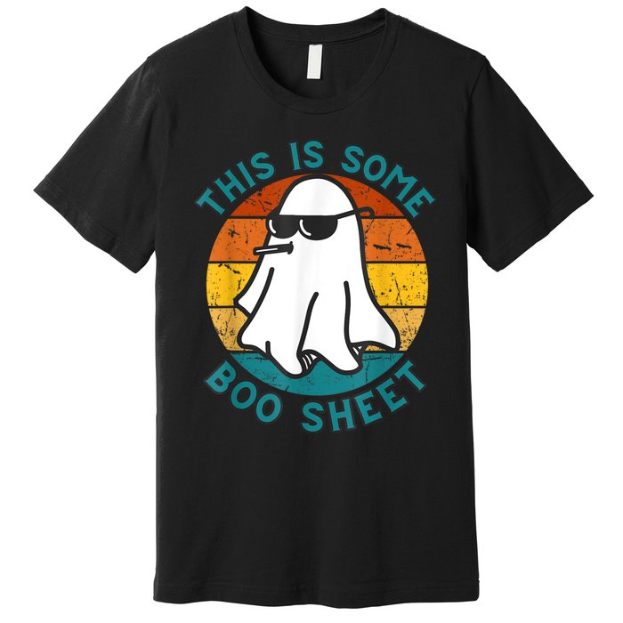 This Is Some Boo Sheet Ghost Halloween Premium T-Shirt