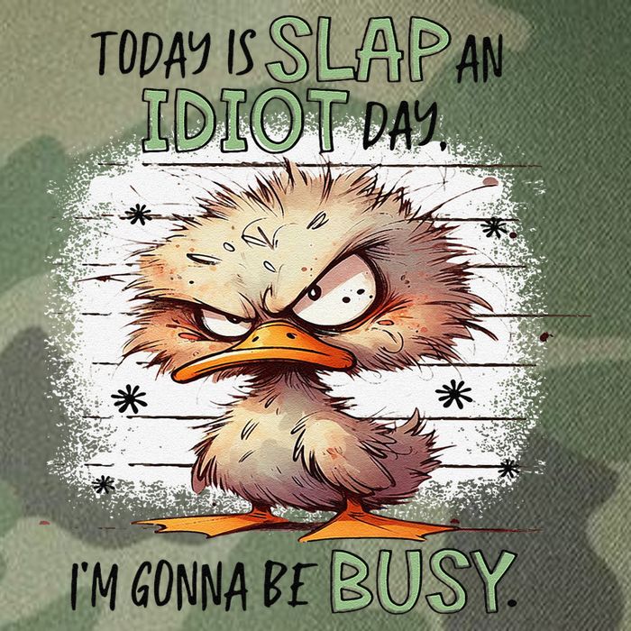 Today Is Slap An Idiot Day IM Gonna Be Busy Legacy Tie Dye Trucker Hat
