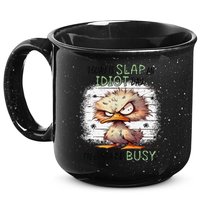 Today Is Slap An Idiot Day IM Gonna Be Busy 15oz Campfire Ceramic Mug