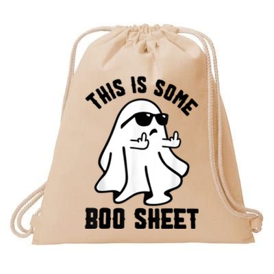 This Is Some Boo Sheet Ghost Halloween Costume Drawstring Bag