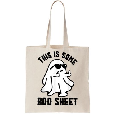 This Is Some Boo Sheet Ghost Halloween Costume Tote Bag