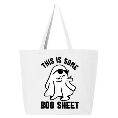 This Is Some Boo Sheet Ghost Halloween Costume 25L Jumbo Tote