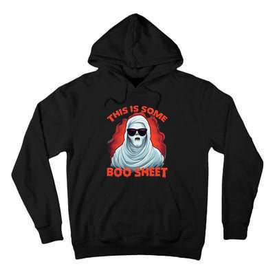 This Is Some BooSheet Halloween Ghost Costume Tall Hoodie