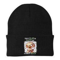 Today Is Slap An Idiot Day IM Gonna Be Busy Funny Quote Beanie