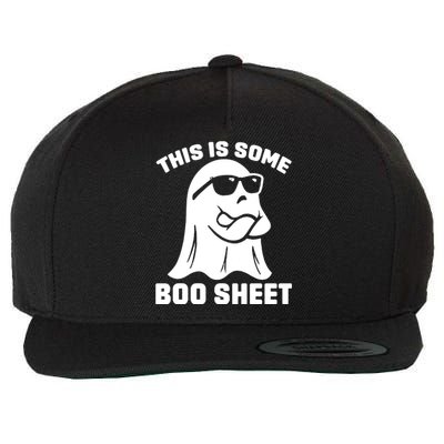 This Is Some Boo Sheet Halloween Costume Wool Snapback Cap