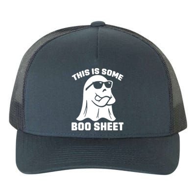 This Is Some Boo Sheet Halloween Costume Yupoong Adult 5-Panel Trucker Hat