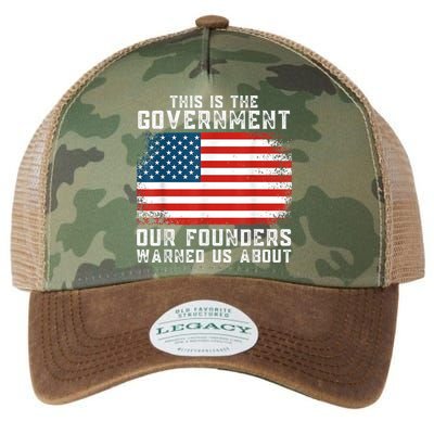 This Is The Government Our Founders Warned Us About Legacy Tie Dye Trucker Hat