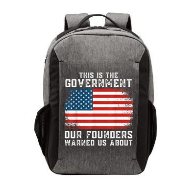 This Is The Government Our Founders Warned Us About Vector Backpack