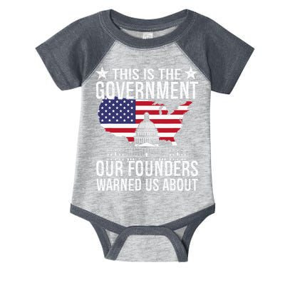 This Is The Government Our Founders Warned Us About Infant Baby Jersey Bodysuit