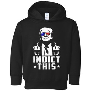 Trump Indict This Political Arrest For Republican Toddler Hoodie