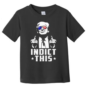 Trump Indict This Political Arrest For Republican Toddler T-Shirt