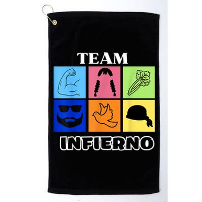 Team Infierno Platinum Collection Golf Towel