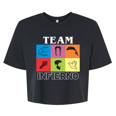 Team Infierno Bella+Canvas Jersey Crop Tee