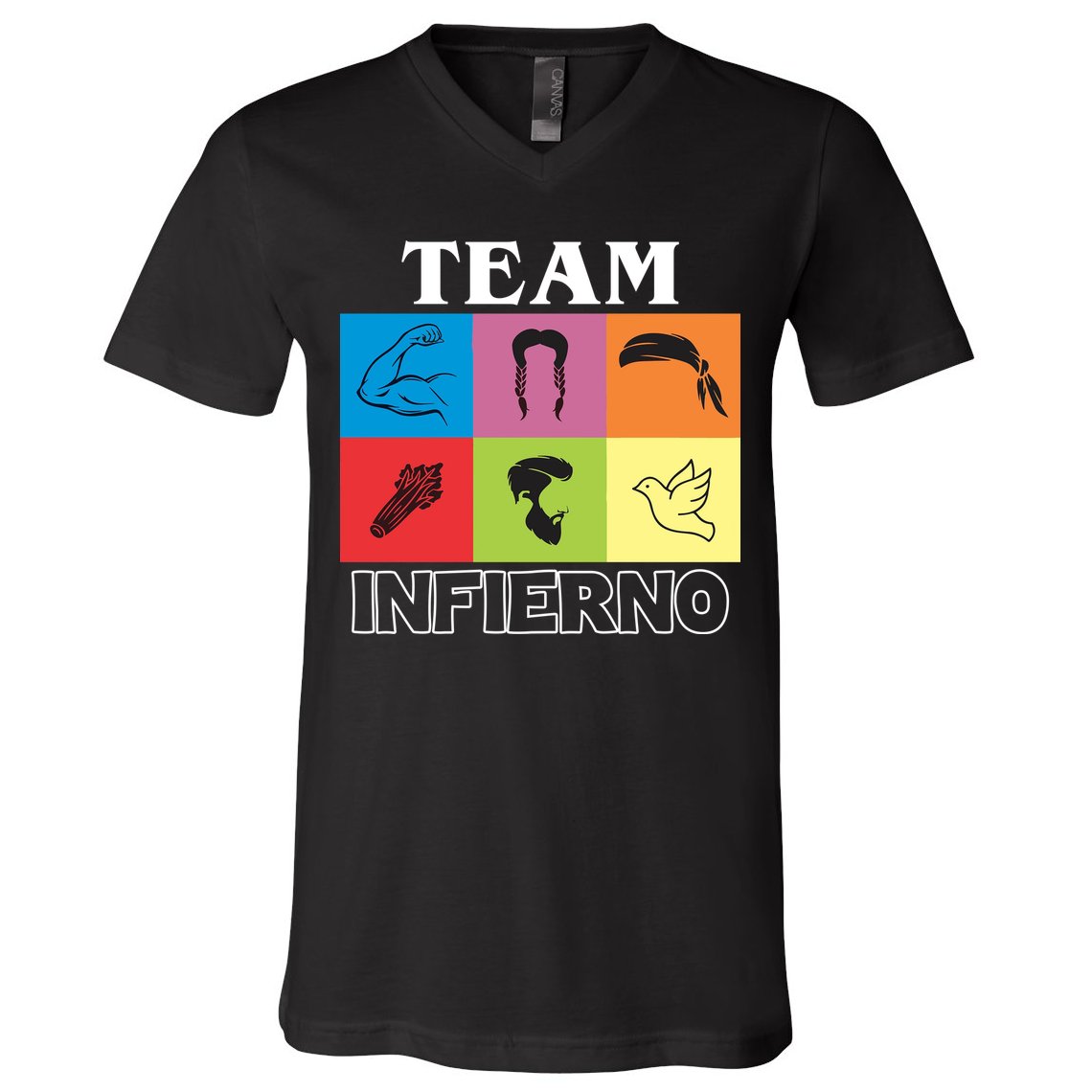 Team Infierno V-Neck T-Shirt
