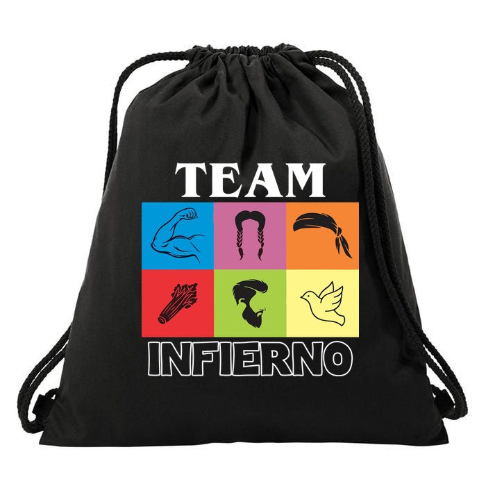 Team Infierno Drawstring Bag