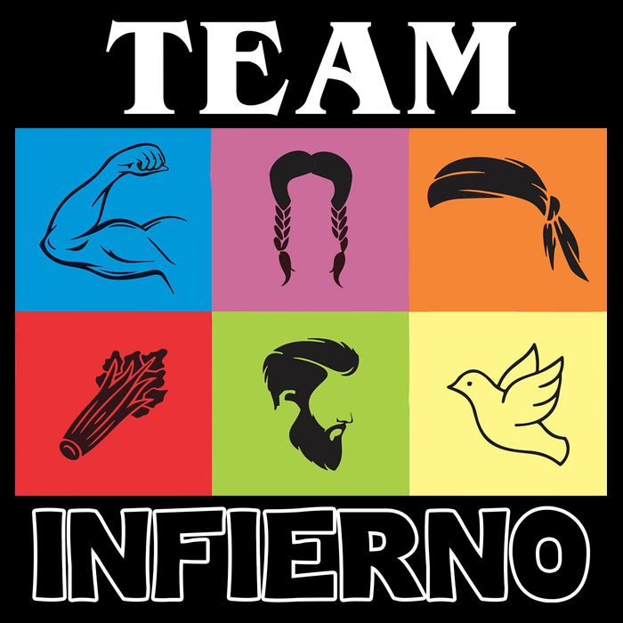 Team Infierno Drawstring Bag