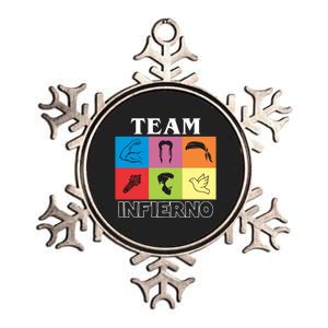 Team Infierno Metallic Star Ornament