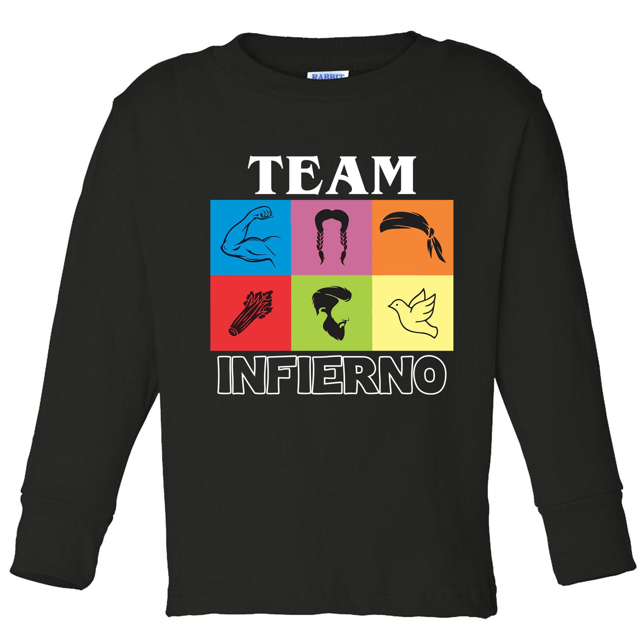 Team Infierno Toddler Long Sleeve Shirt