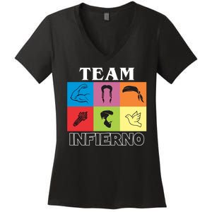 Team Infierno Women's V-Neck T-Shirt