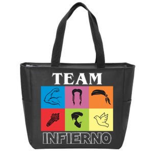 Team Infierno Zip Tote Bag