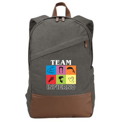 Team Infierno Cotton Canvas Backpack