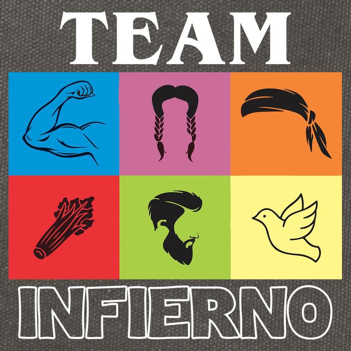Team Infierno Cotton Canvas Backpack